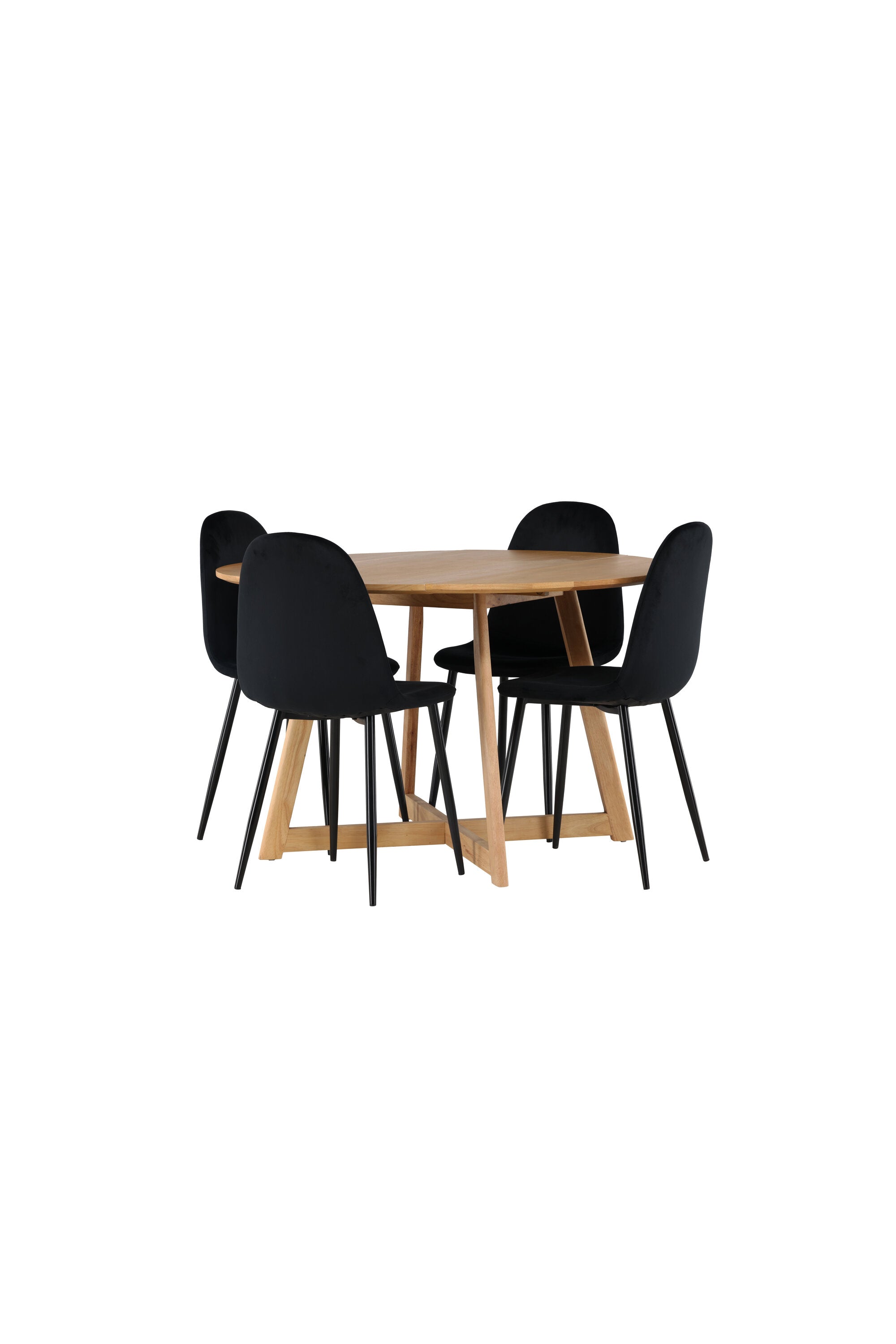 Matgrupp Yadikon med stolarna Polar-GR Dining Set-Venture Home-peaceofhome.se
