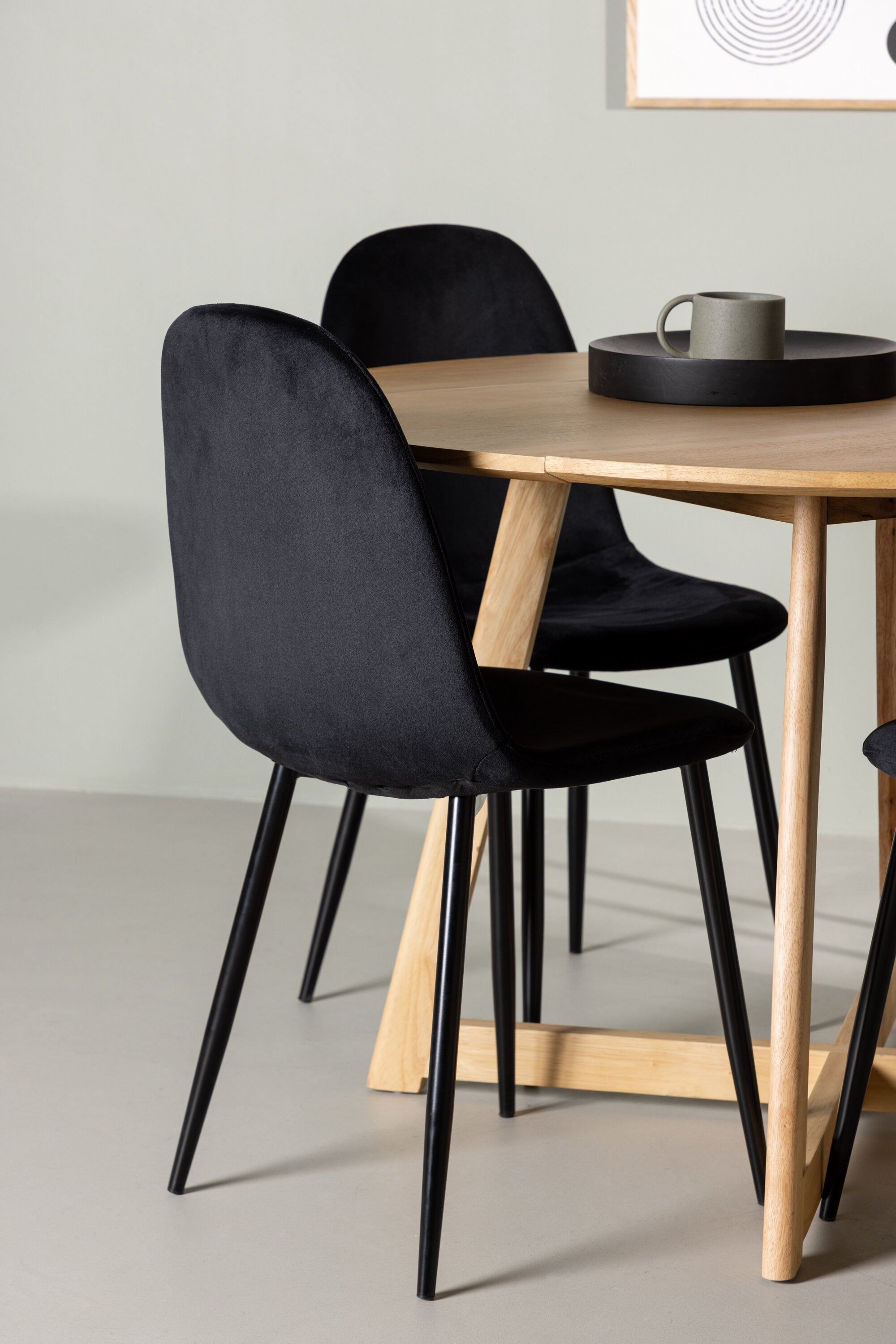 Matgrupp Yadikon med stolarna Polar-GR Dining Set-Venture Home-peaceofhome.se