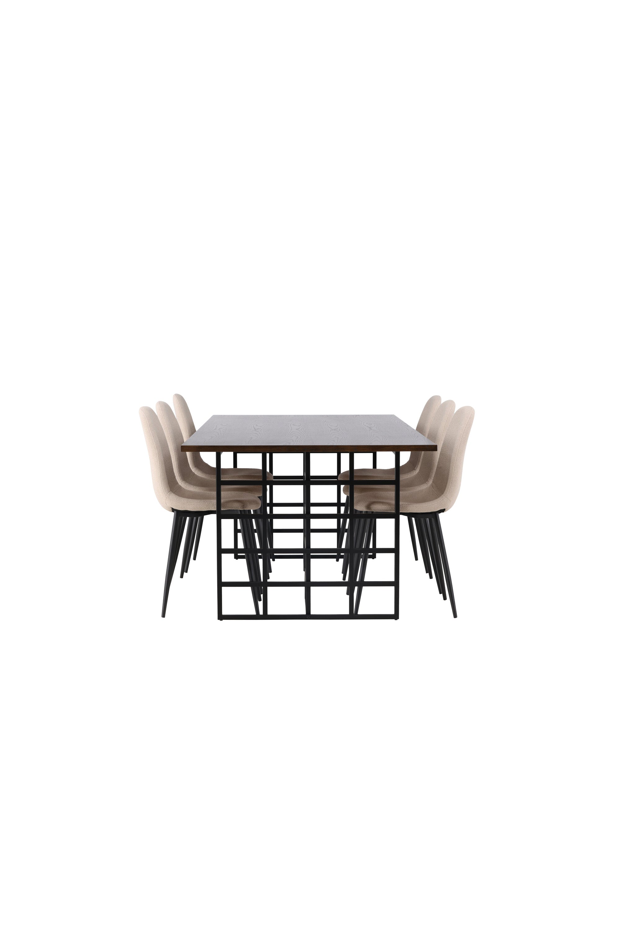 Matgrupp Ystad med stolarna Polar-GR Dining Set-Venture Home-peaceofhome.se