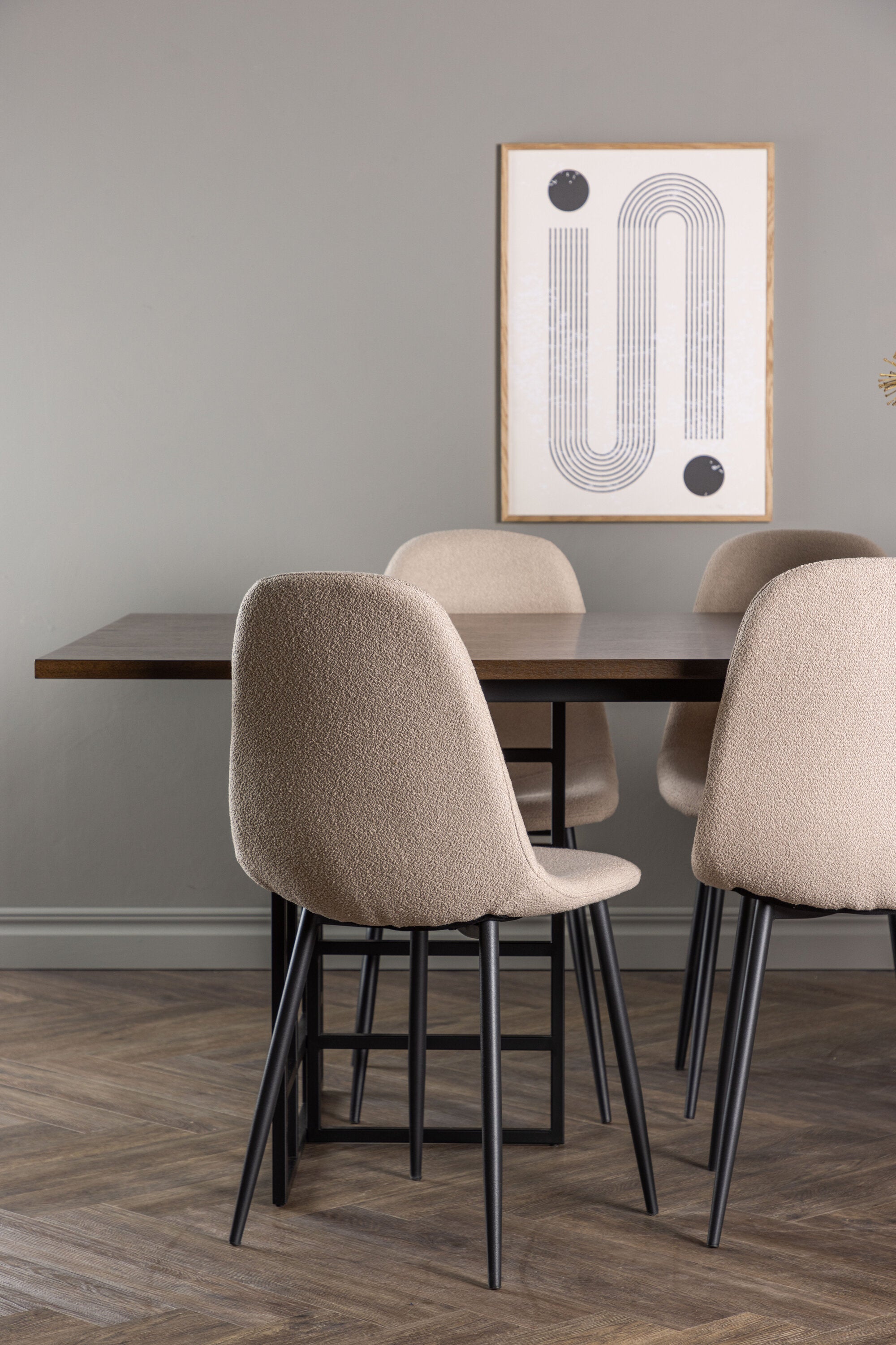 Matgrupp Ystad med stolarna Polar-GR Dining Set-Venture Home-peaceofhome.se