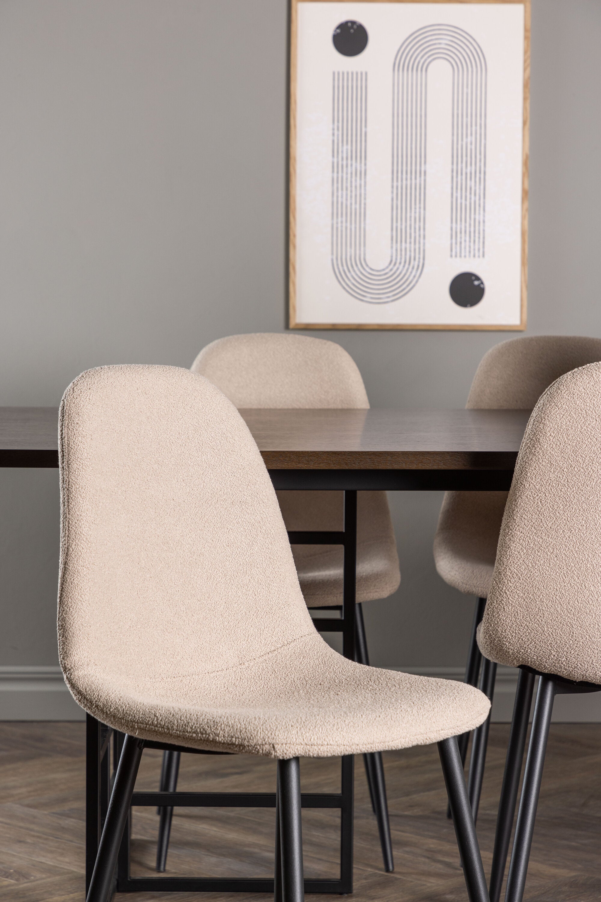 Matgrupp Ystad med stolarna Polar-GR Dining Set-Venture Home-peaceofhome.se