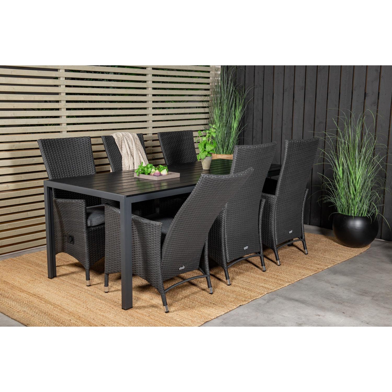 Matgrupp Break med stolarna Padova-Table Set-Venture Home-peaceofhome.se