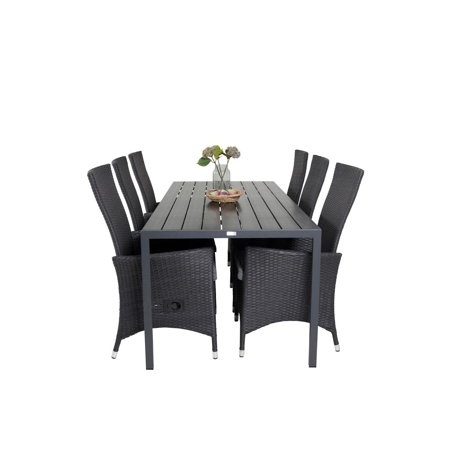 Matgrupp Break med stolarna Padova-Table Set-Venture Home-peaceofhome.se