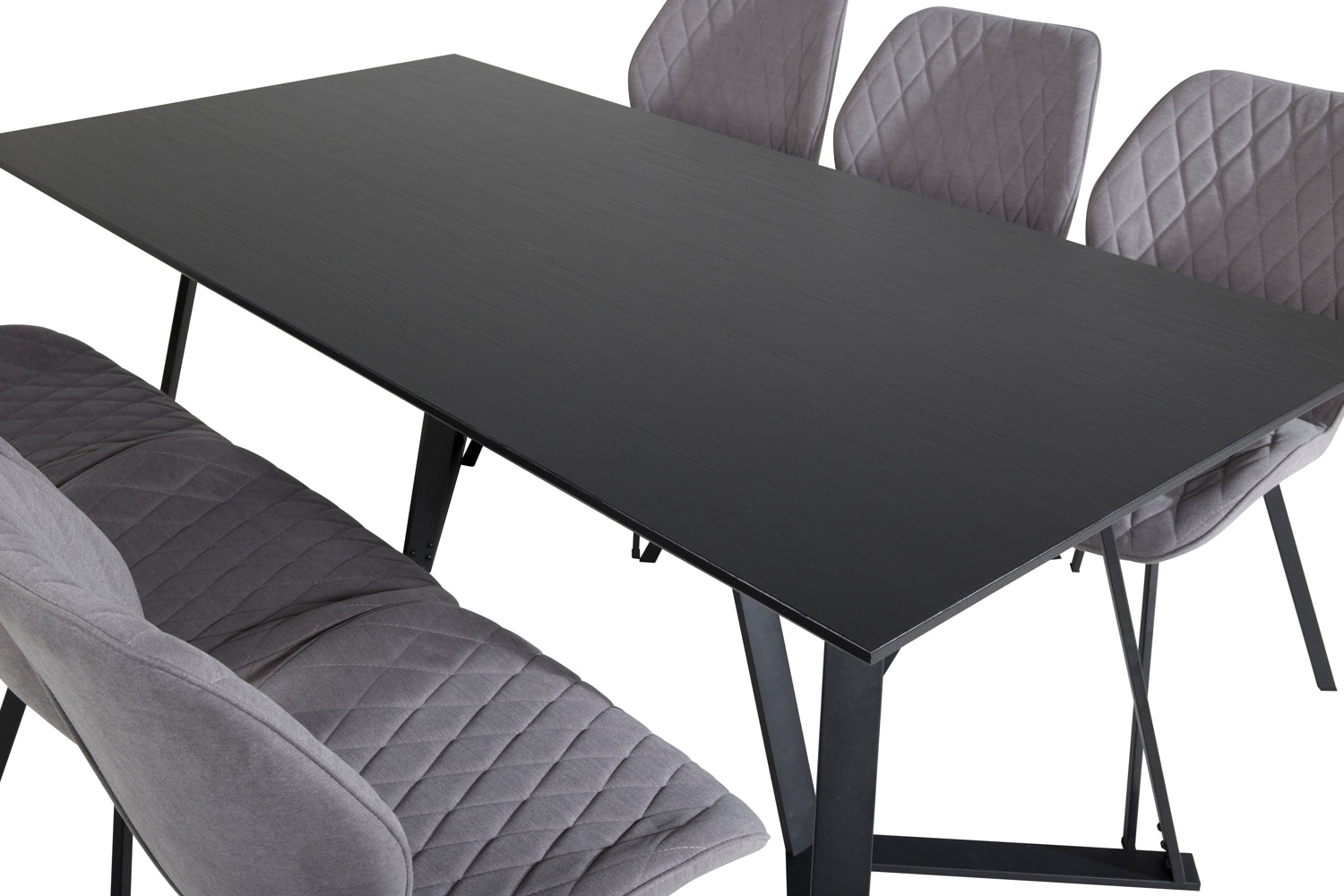 Matgrupp Marina med stolarna Gemma-GR Dining Set-Venture Home-peaceofhome.se