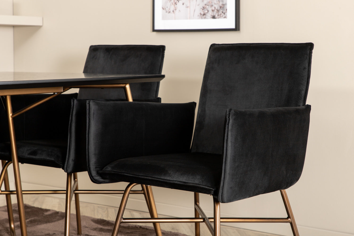 Matgrupp Petra med stolarna Petra-GR Dining Set-Venture Home-peaceofhome.se