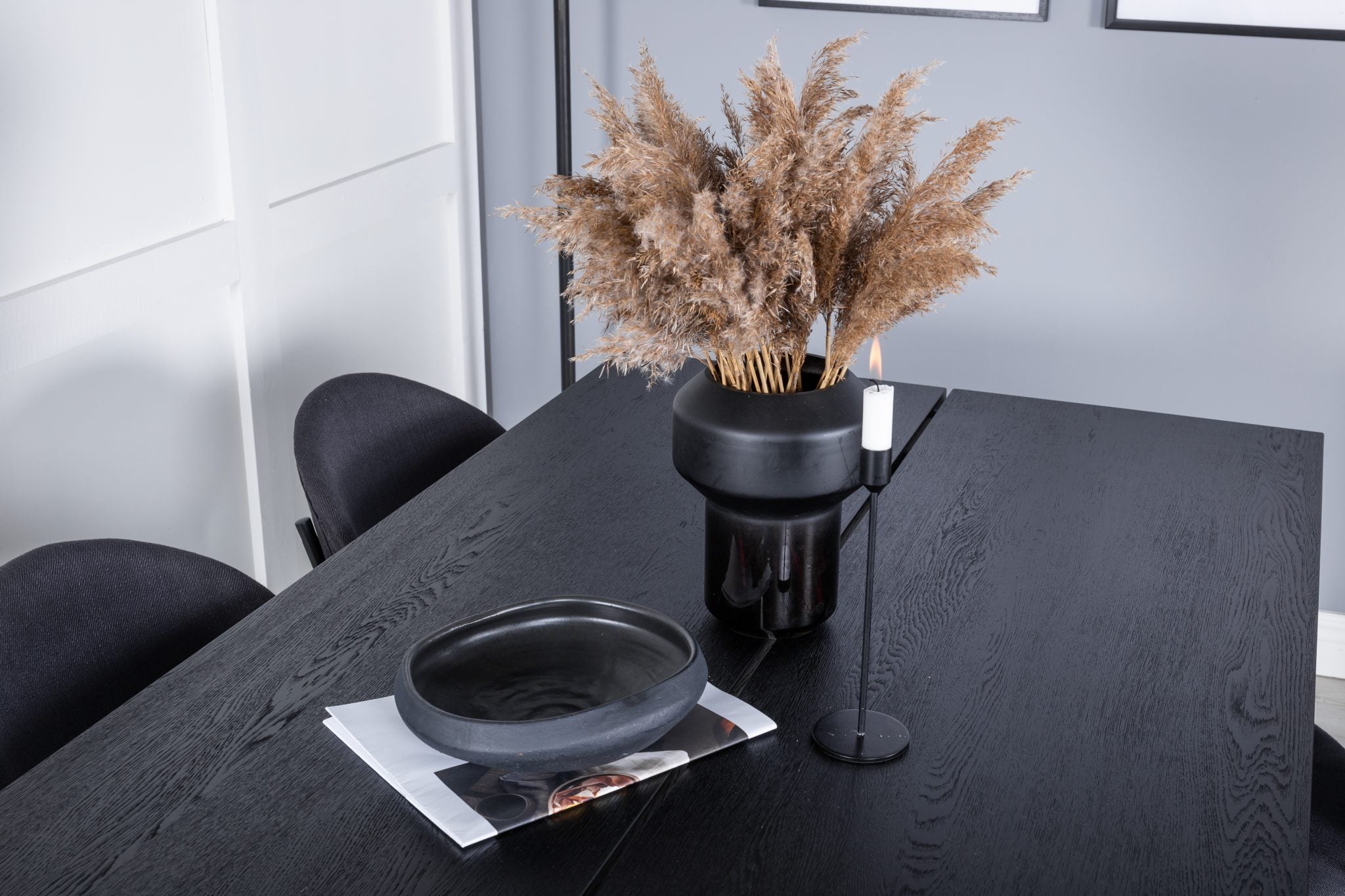 Matgrupp Sleek med stolarna Vault-GR Dining Set-Venture Home-peaceofhome.se