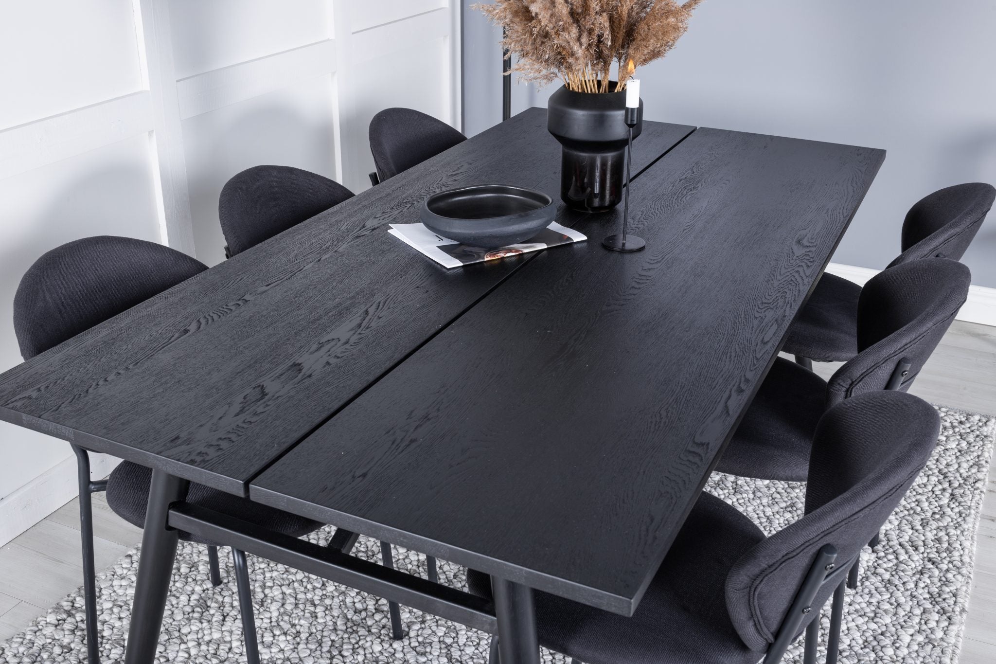 Matgrupp Sleek med stolarna Vault-GR Dining Set-Venture Home-peaceofhome.se
