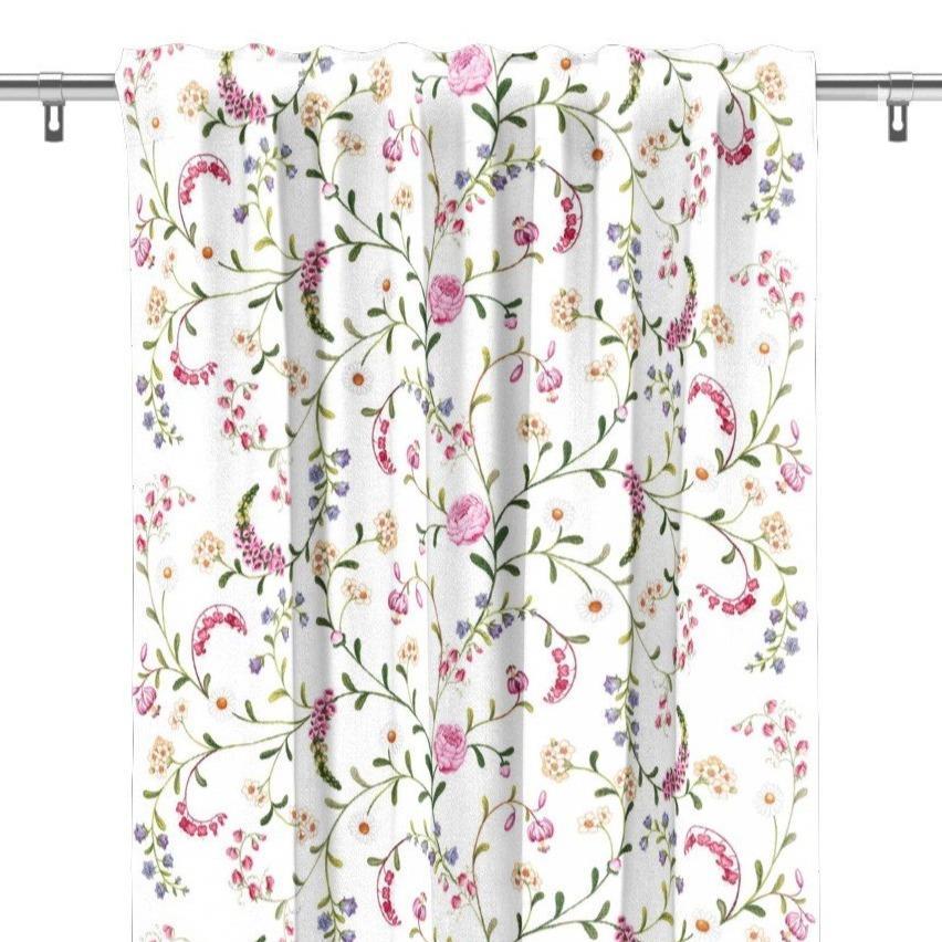 Mias Trädgård Multibandslängd (1 St) Gardiner-Gardinlängd-Arvidssons Textil-Vit-peaceofhome.se