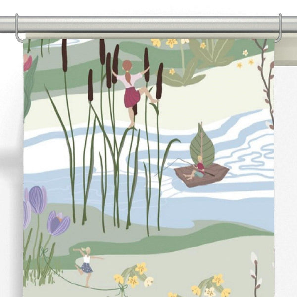 Naturens Lycka Panelgardiner 2-pack-Panelgardin-Arvidssons Textil-peaceofhome.se