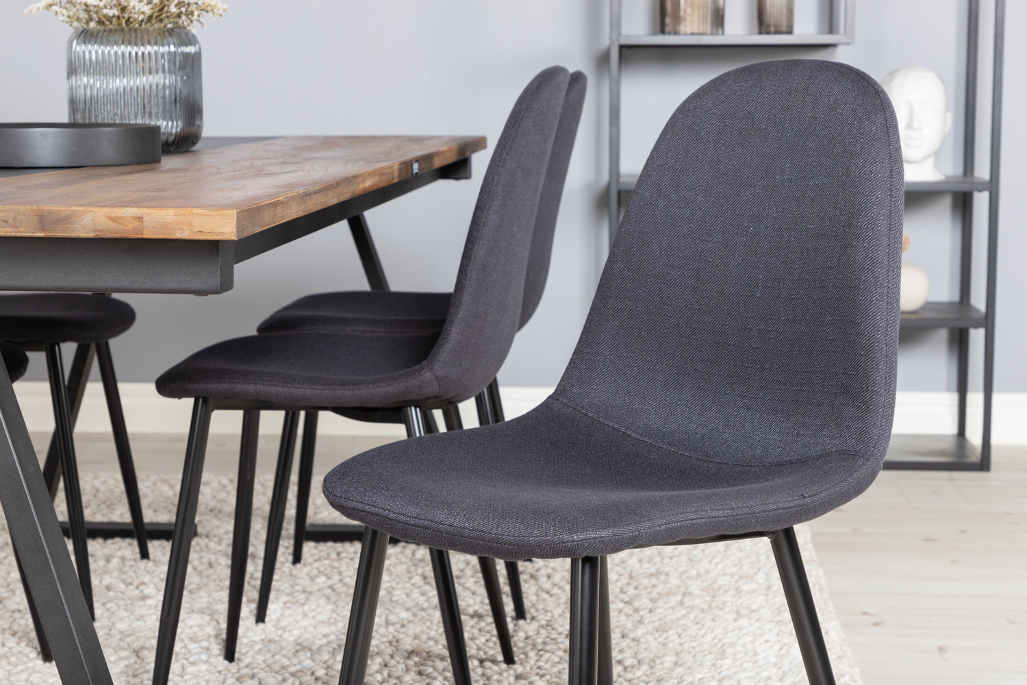 POLAR JAKARTA Matbord 200x90 + 6 stolar-Venture Home-peaceofhome.se
