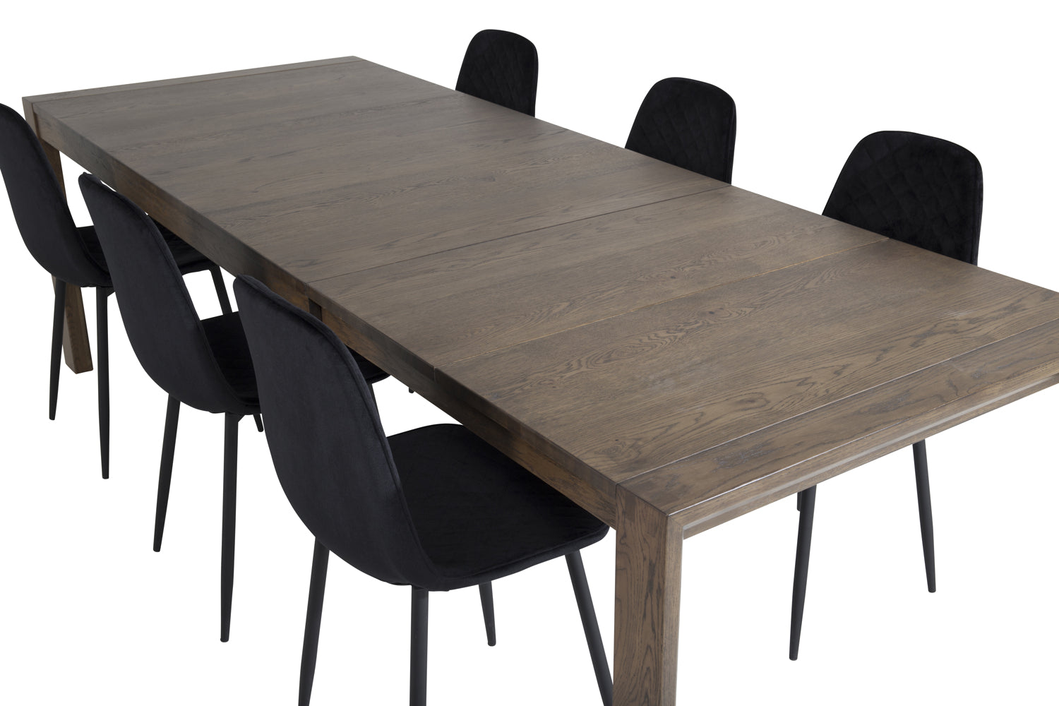 POLAR SLIDER Matbord 170/250x95 + 6 stolar-Venture Home-peaceofhome.se
