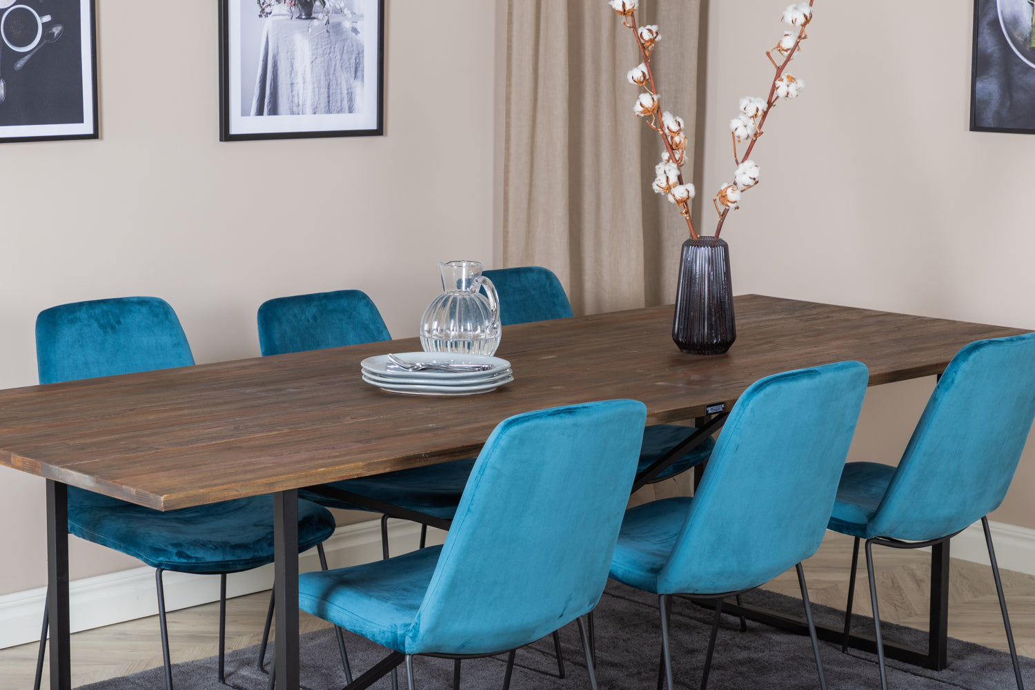 Padang Rektangulär Matgrupp-GR Dining Set-Venture Home-peaceofhome.se