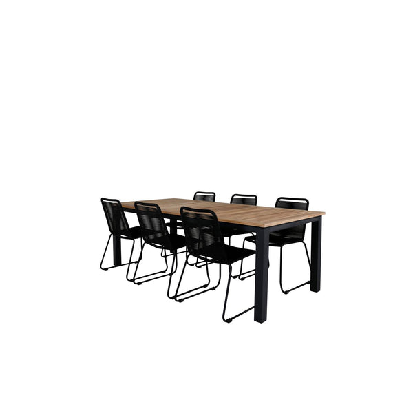 Panama Rektangulär Matgrupp-Table Set-Venture Home-peaceofhome.se