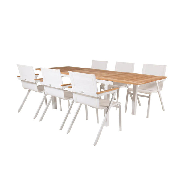 Panama Rektangulär Matgrupp-Table Set-Venture Home-peaceofhome.se