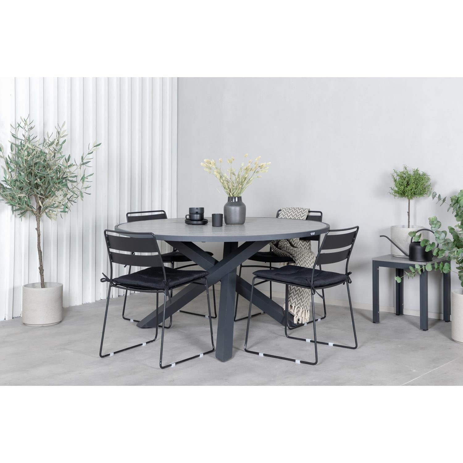Parma Rund Matgrupp-Table Set-Venture Home-peaceofhome.se