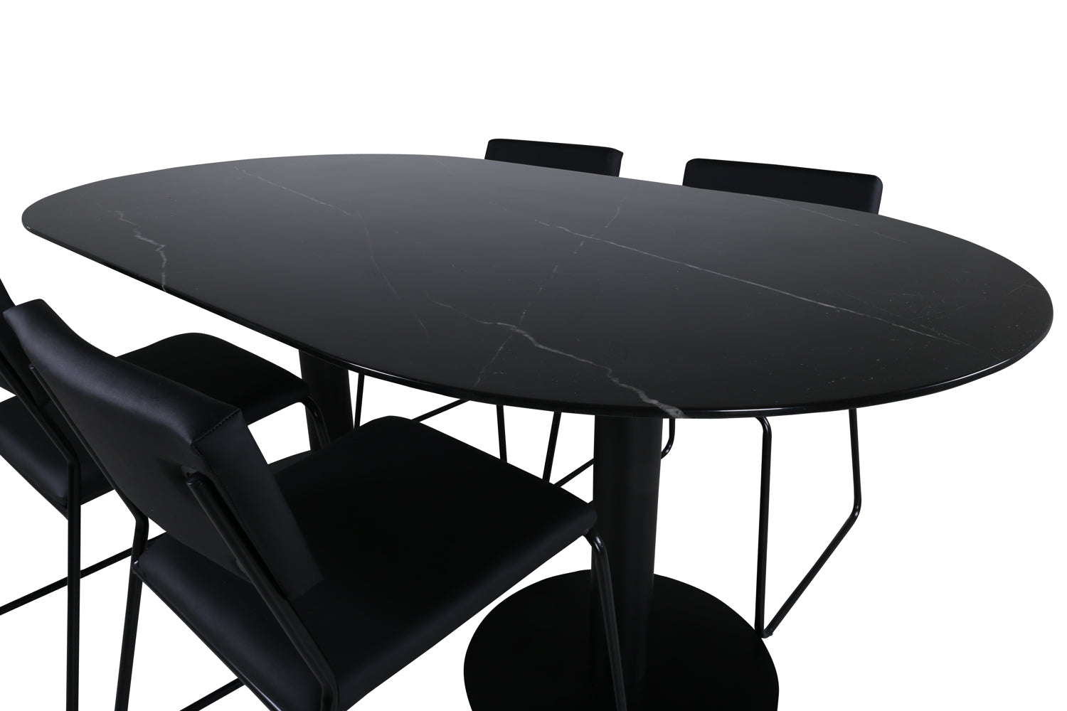 Pillan Oval Matgrupp-GR Dining Set-Venture Home-peaceofhome.se