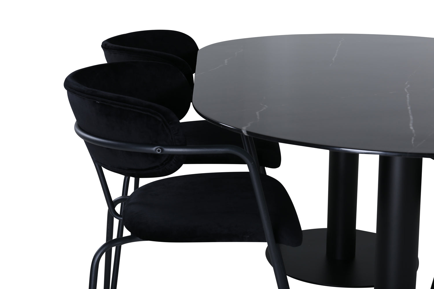 Pillan Oval Matgrupp-GR Dining Set-Venture Home-peaceofhome.se