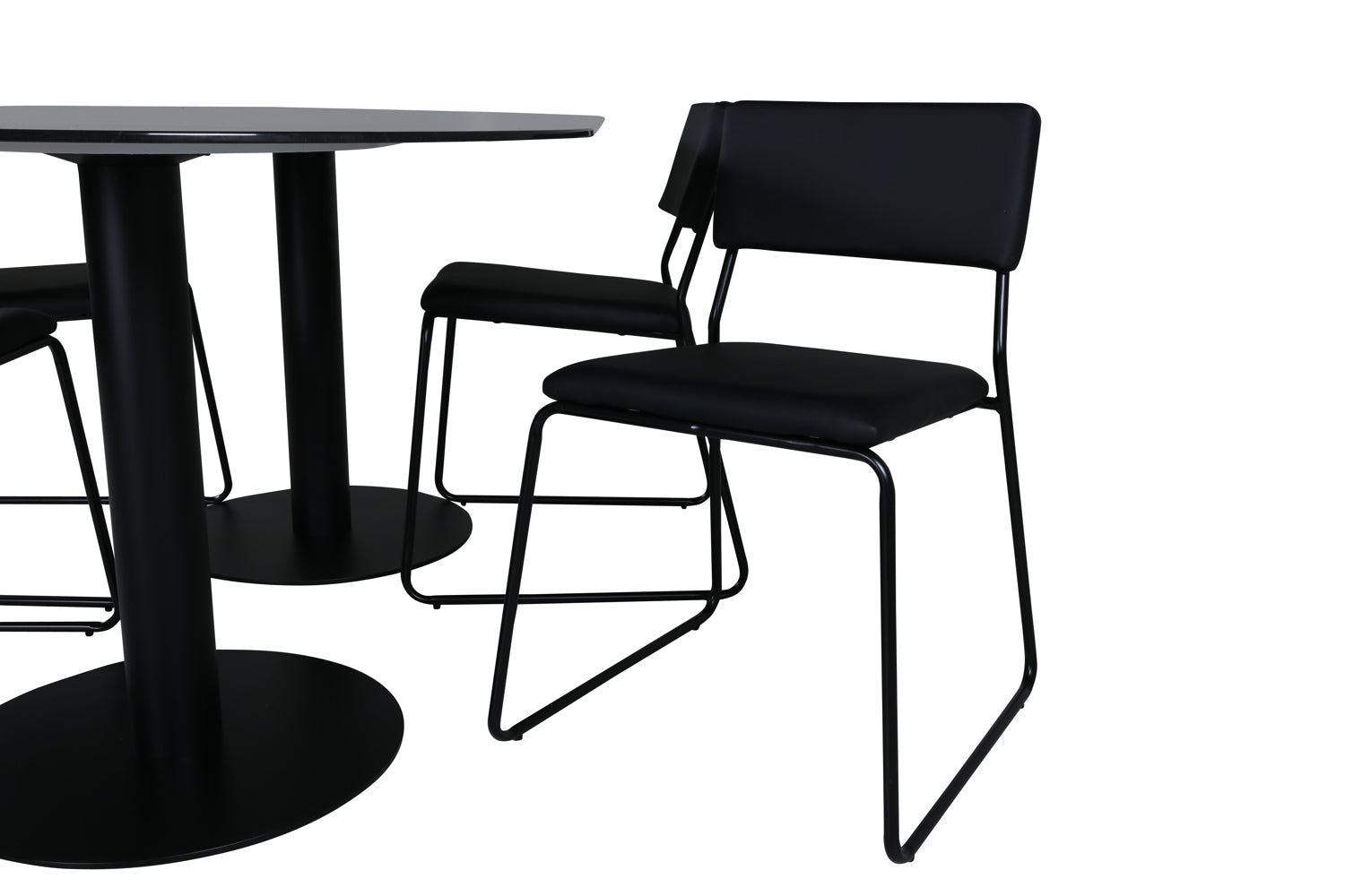 Pillan Oval Matgrupp-GR Dining Set-Venture Home-peaceofhome.se