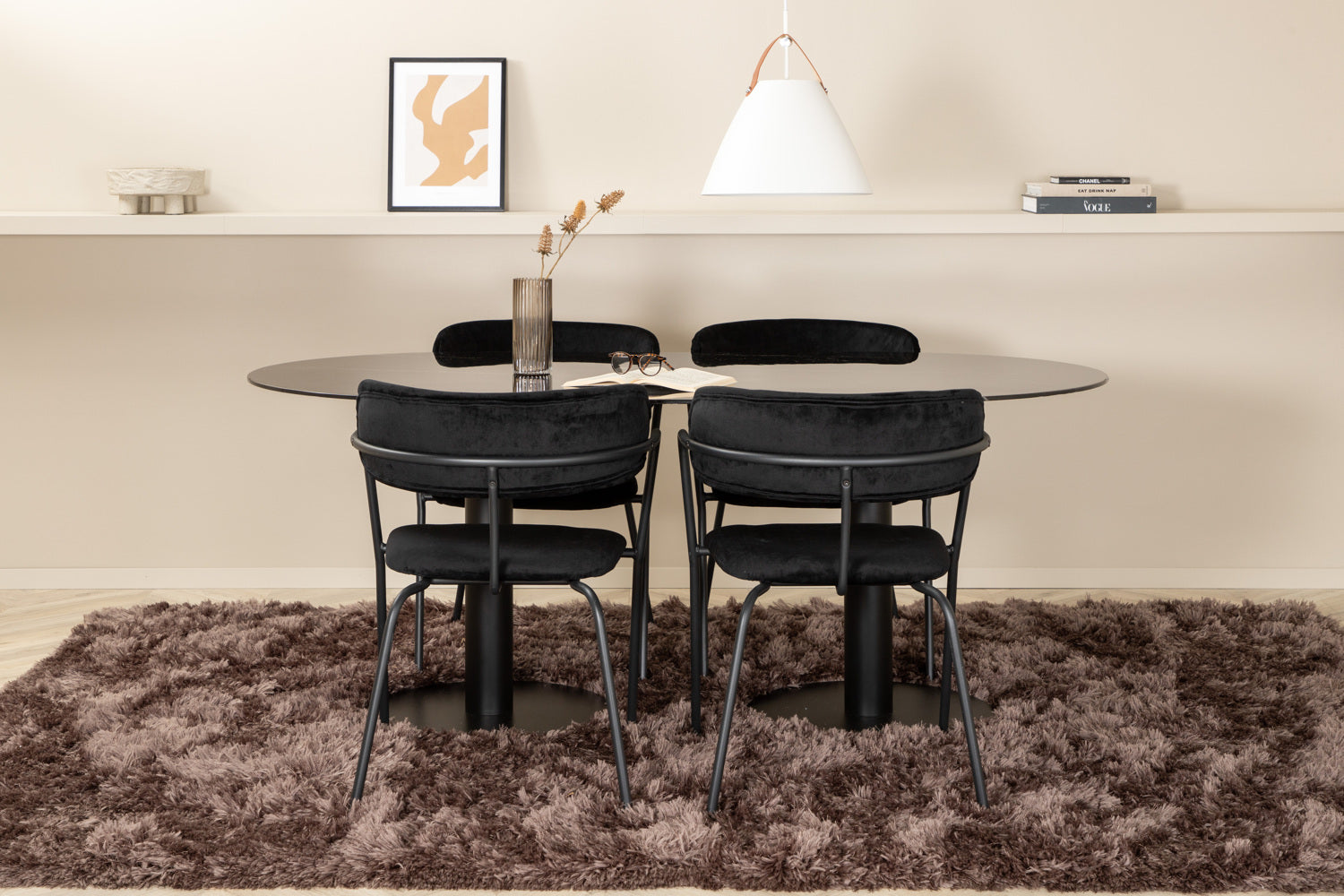 Pillan Oval Matgrupp-GR Dining Set-Venture Home-peaceofhome.se