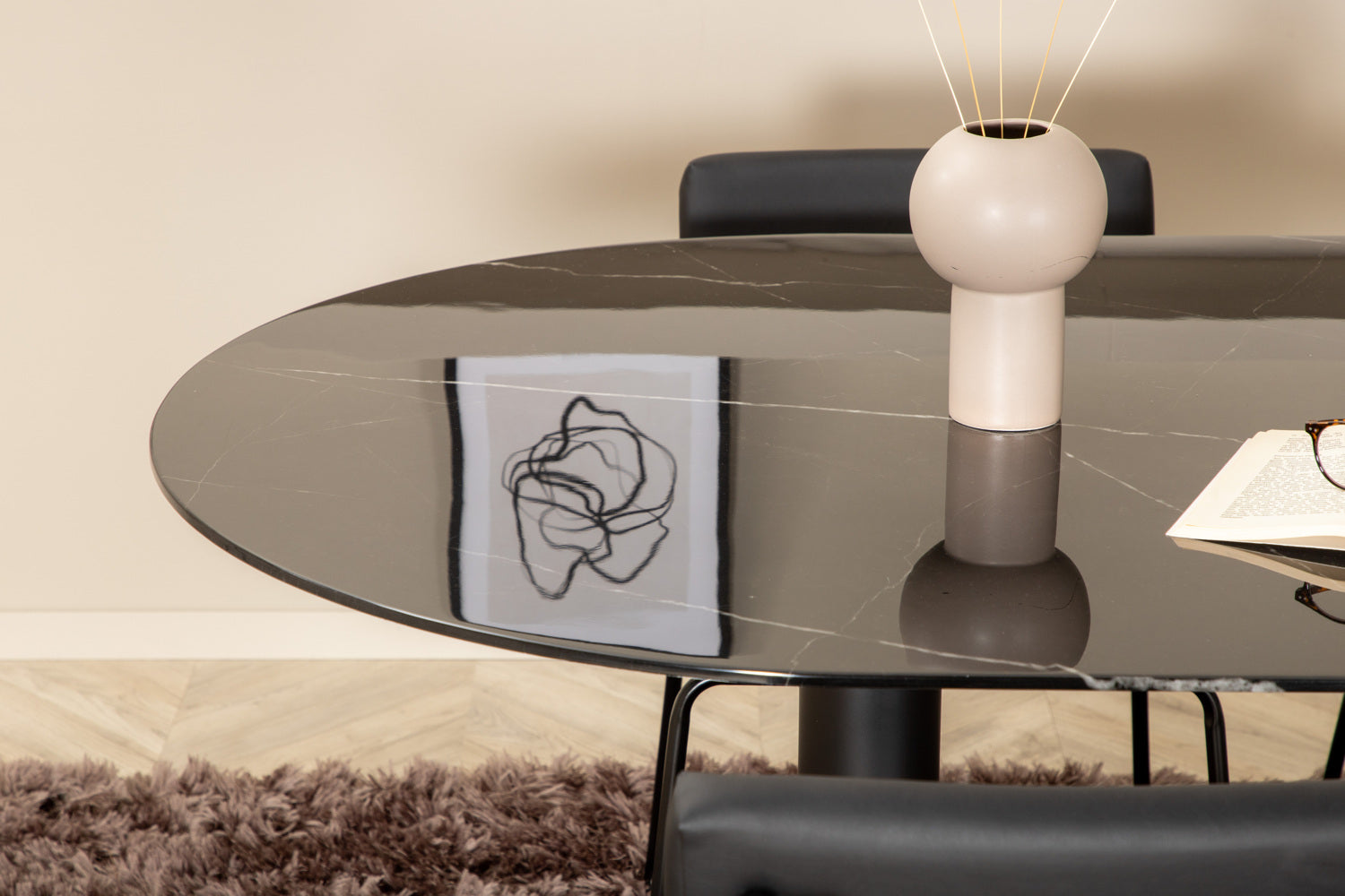Pillan Oval Matgrupp-GR Dining Set-Venture Home-peaceofhome.se