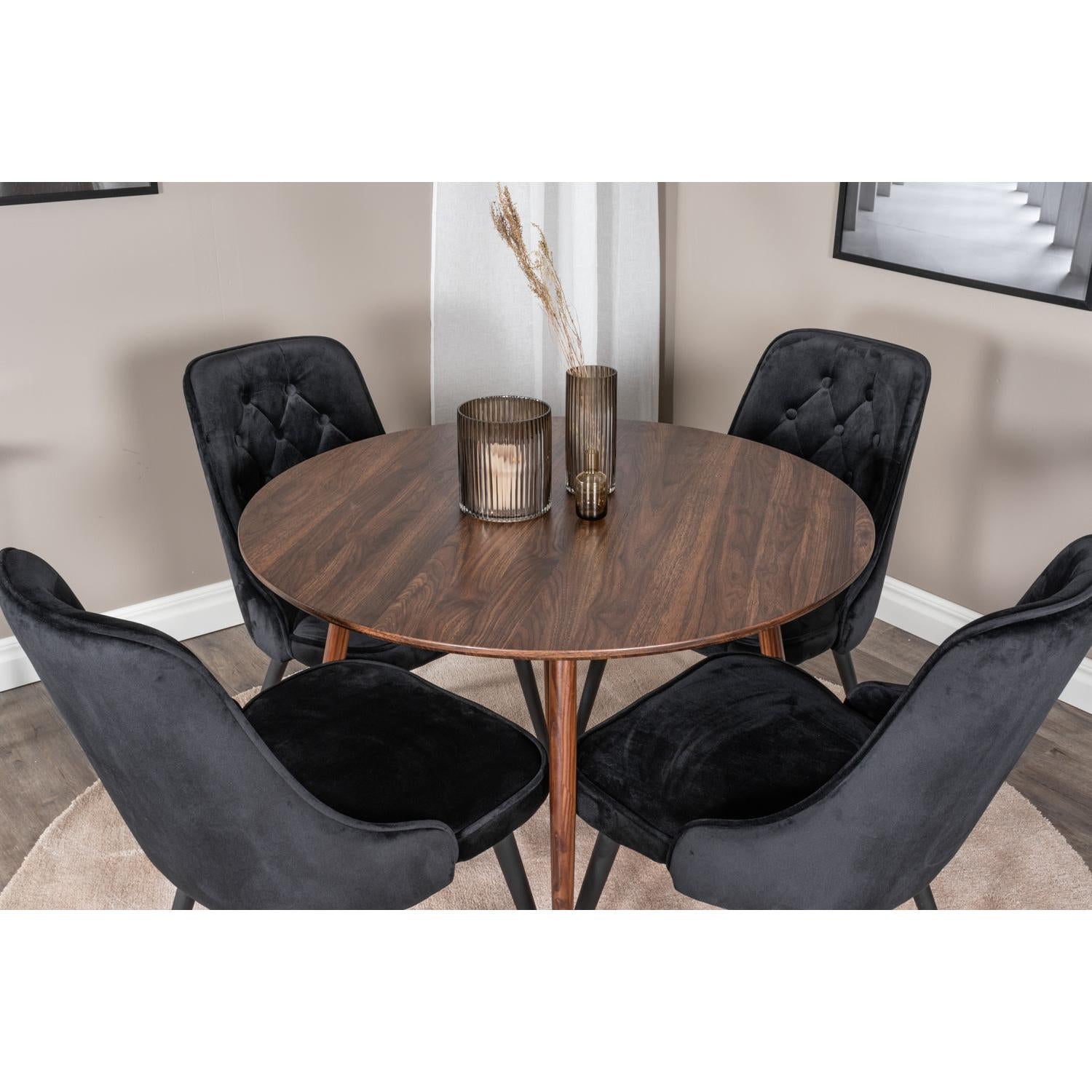 Plaza Rund Matgrupp-GR Dining Set-Venture Home-peaceofhome.se