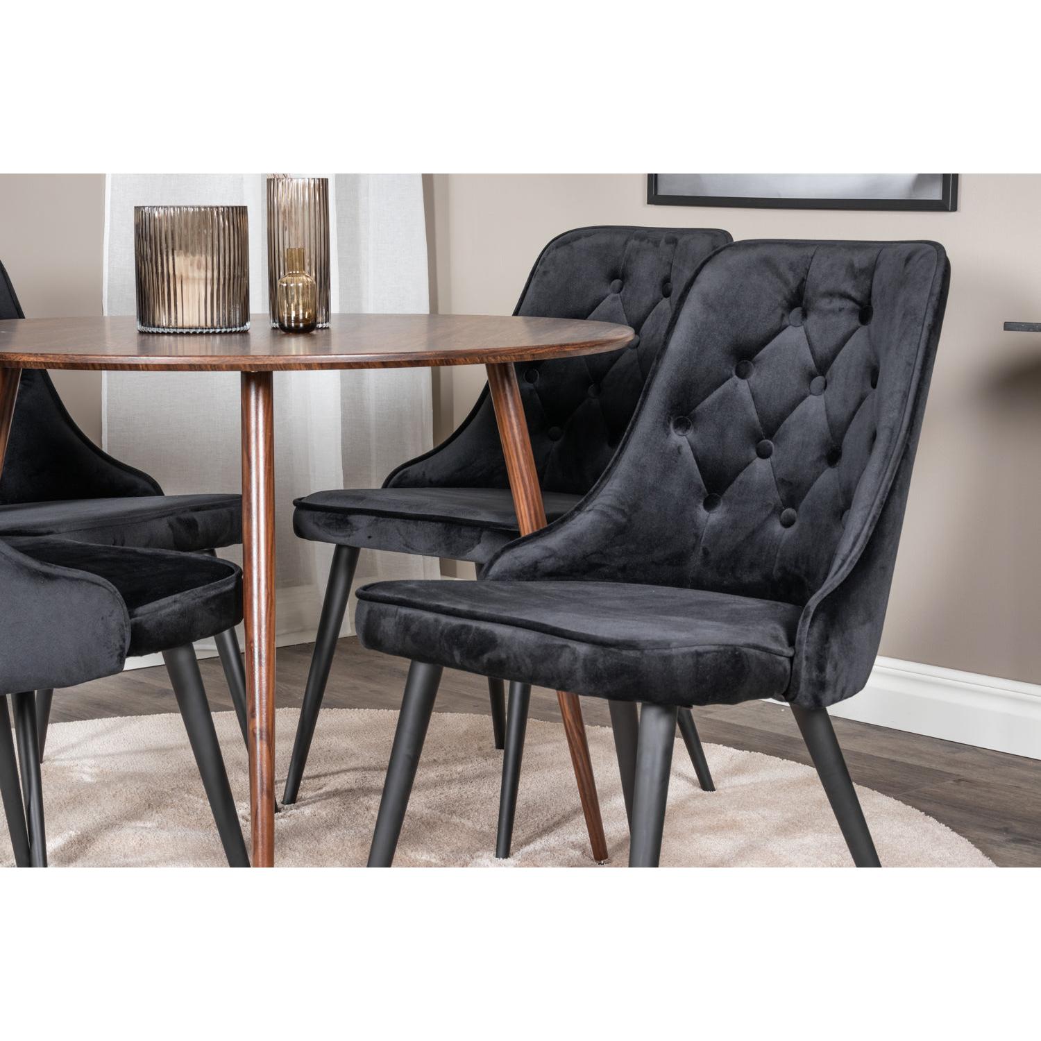 Plaza Rund Matgrupp-GR Dining Set-Venture Home-peaceofhome.se