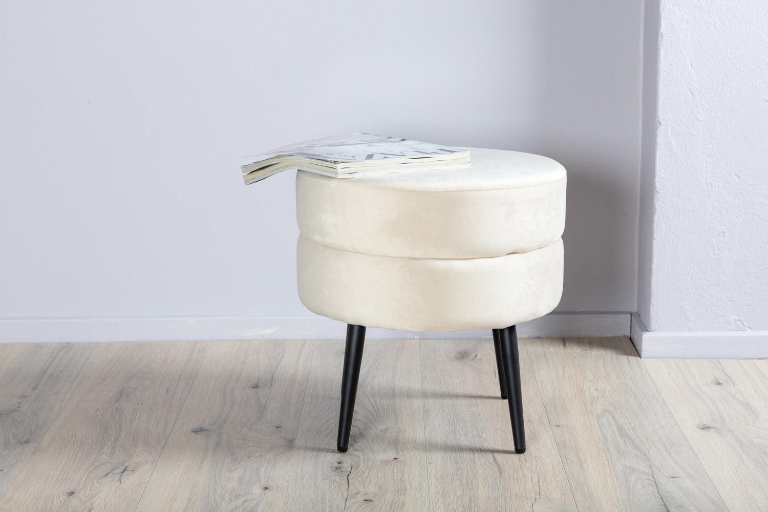 Pot Puff-Ottoman / Pouf-Venture Home-peaceofhome.se