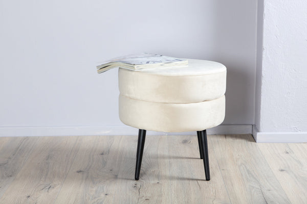 Pot Puff-Ottoman / Pouf-Venture Home-peaceofhome.se
