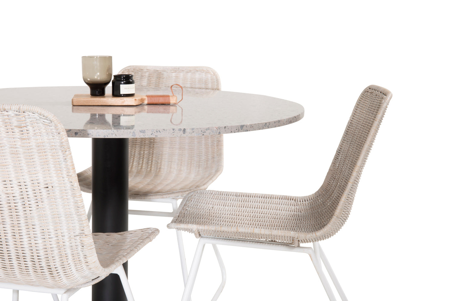 Razzia Rund Matgrupp-GR Dining Set-Venture Home-peaceofhome.se