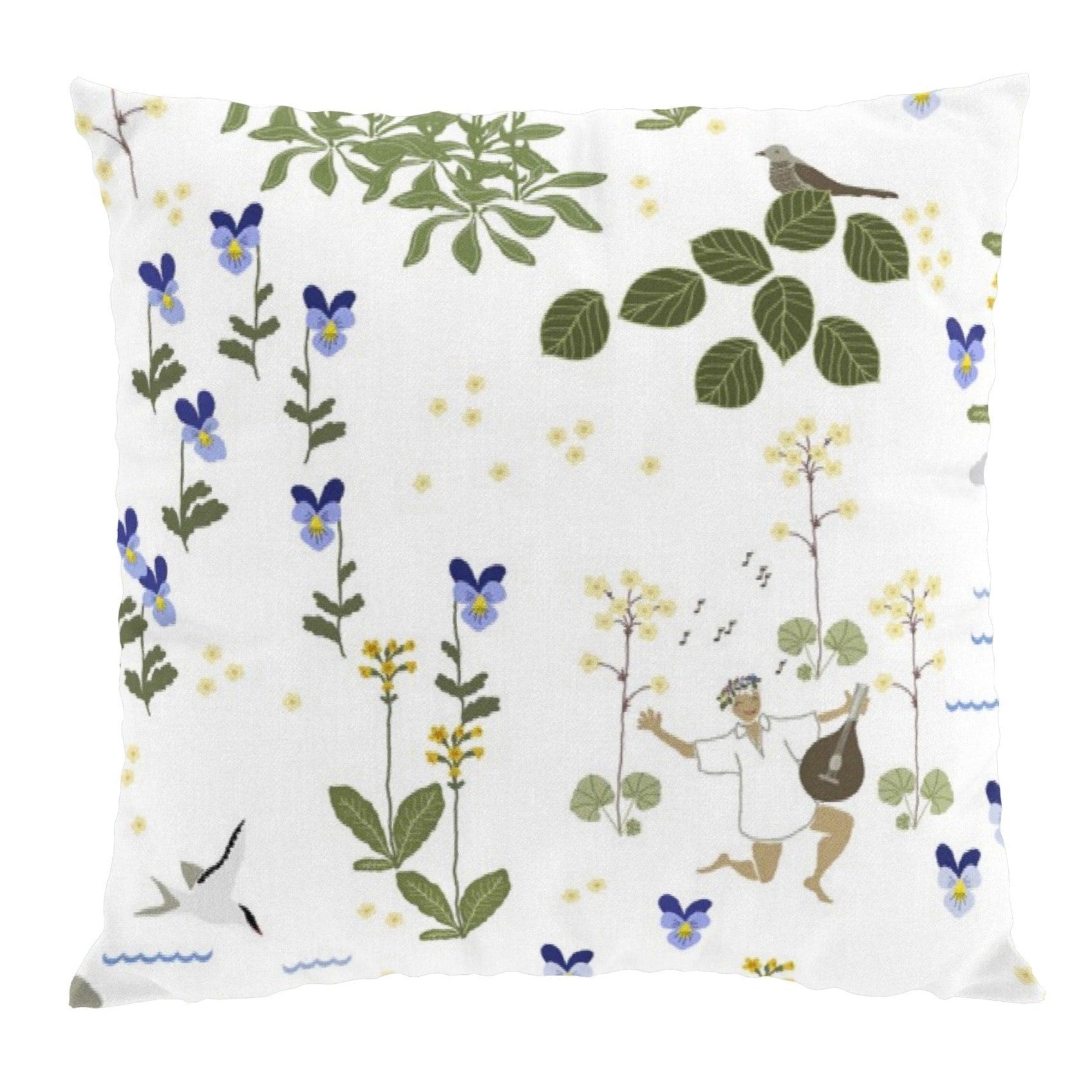 Rönnerdahl Kuddfodral 47x47 cm-Kuddfodral-Arvidssons Textil-Vit-peaceofhome.se