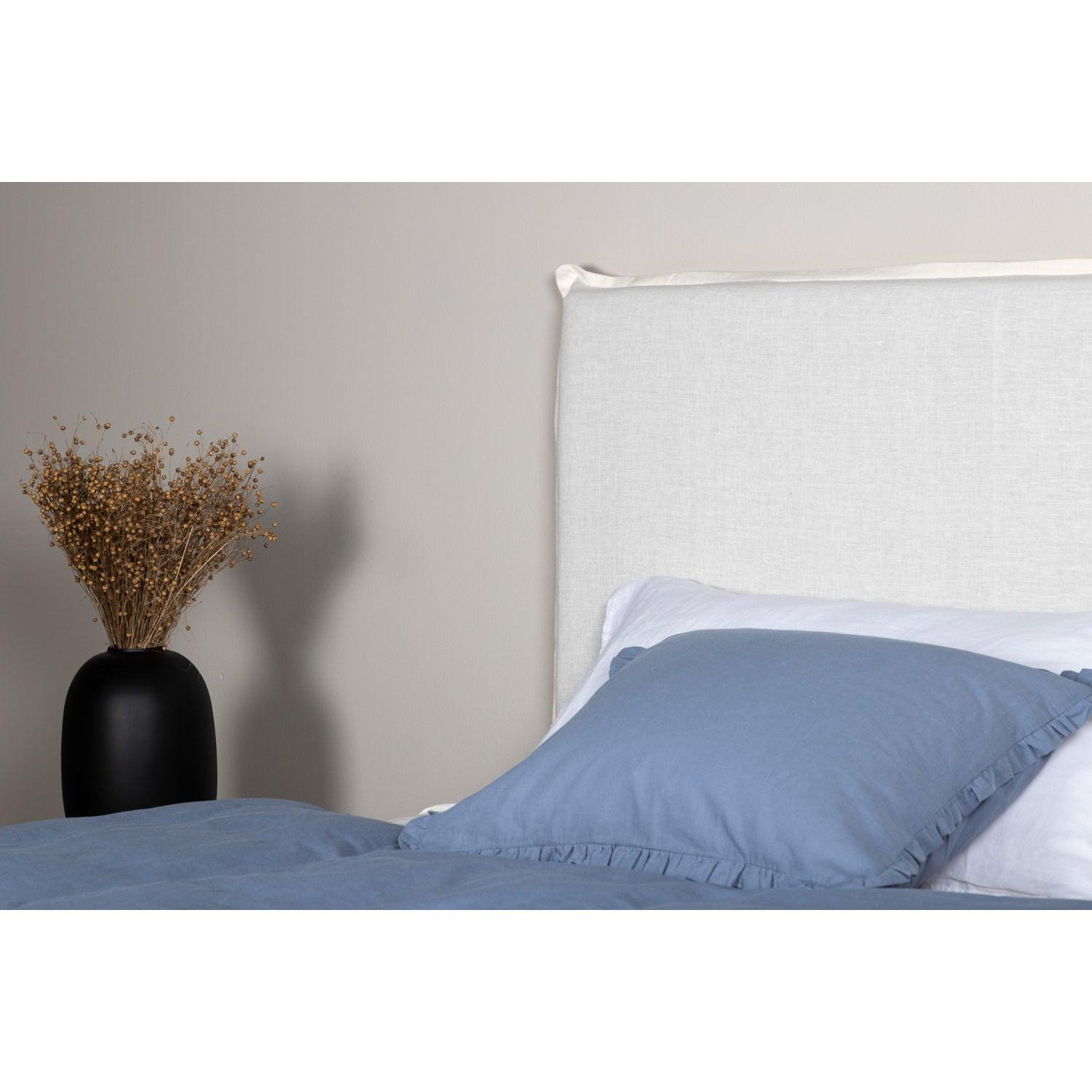 SIGNE Sänggavelöverdrag 180x140 cm - Offwhite-Sänggavelöverdrag-Venture Home-peaceofhome.se