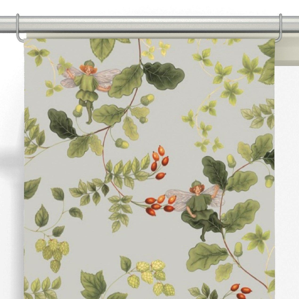 Skogsälvan Panelgardiner 2-pack-Panelgardin-Arvidssons Textil-peaceofhome.se