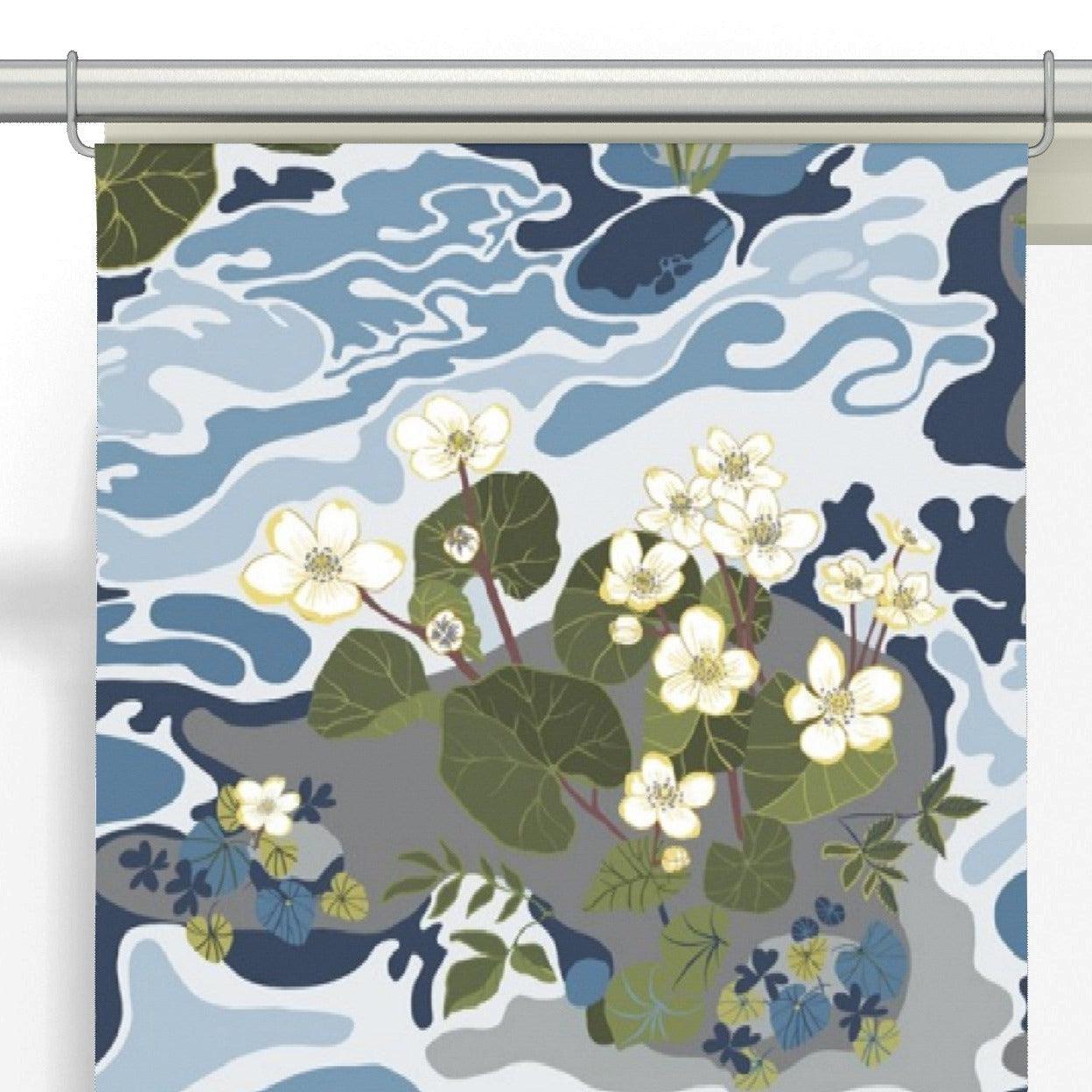 Skogsbäcken Panelgardiner 2-pack-Panelgardin-Arvidssons Textil-peaceofhome.se