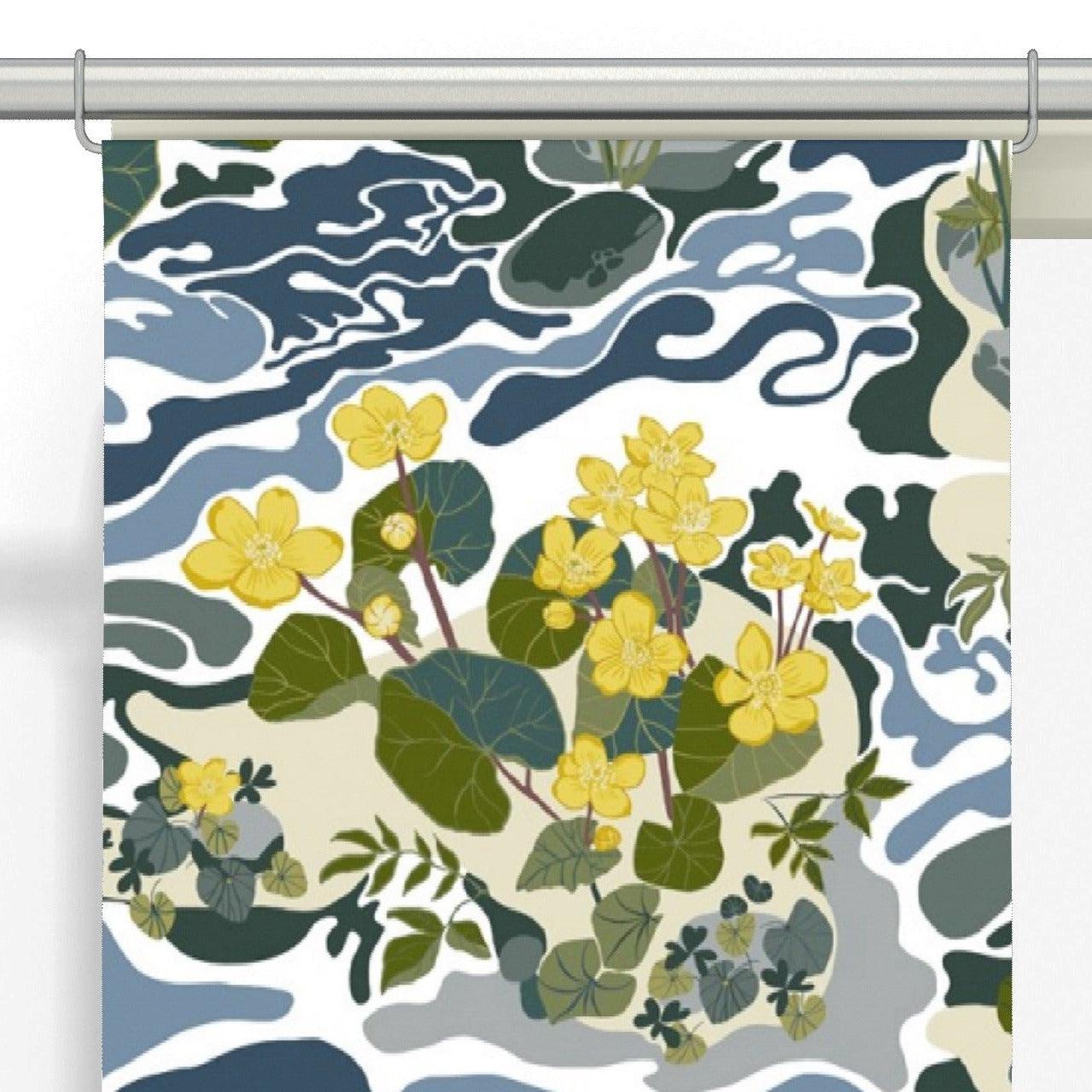 Skogsbäcken Panelgardiner 2-pack-Panelgardin-Arvidssons Textil-peaceofhome.se