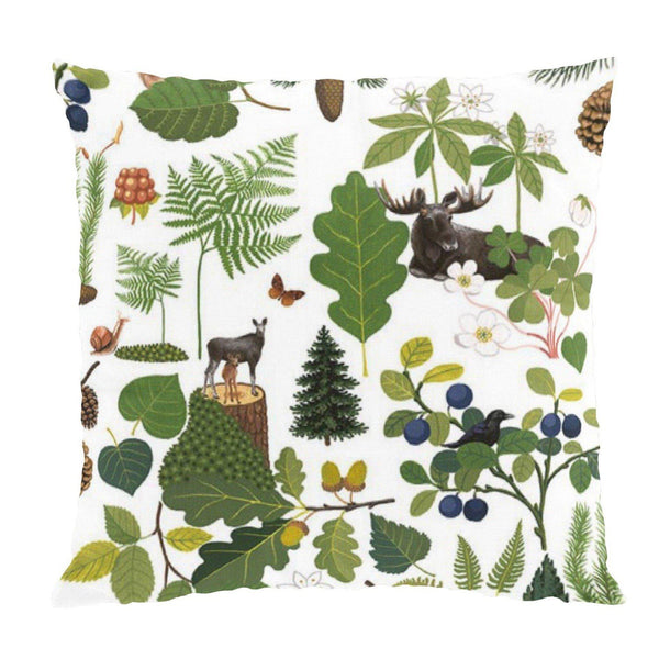 Skogsliv Kuddfodral 47x47 cm-Kuddfodral-Arvidssons Textil-peaceofhome.se