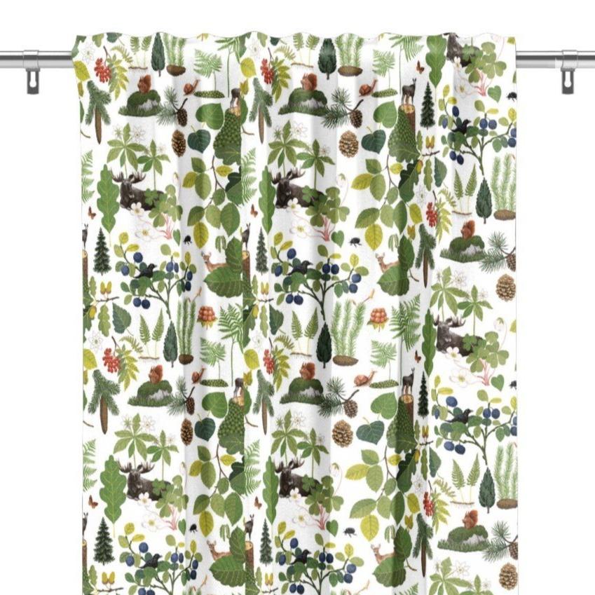 Skogsliv Multibandslängd (1 St) Gardiner-Gardinlängd-Arvidssons Textil-peaceofhome.se