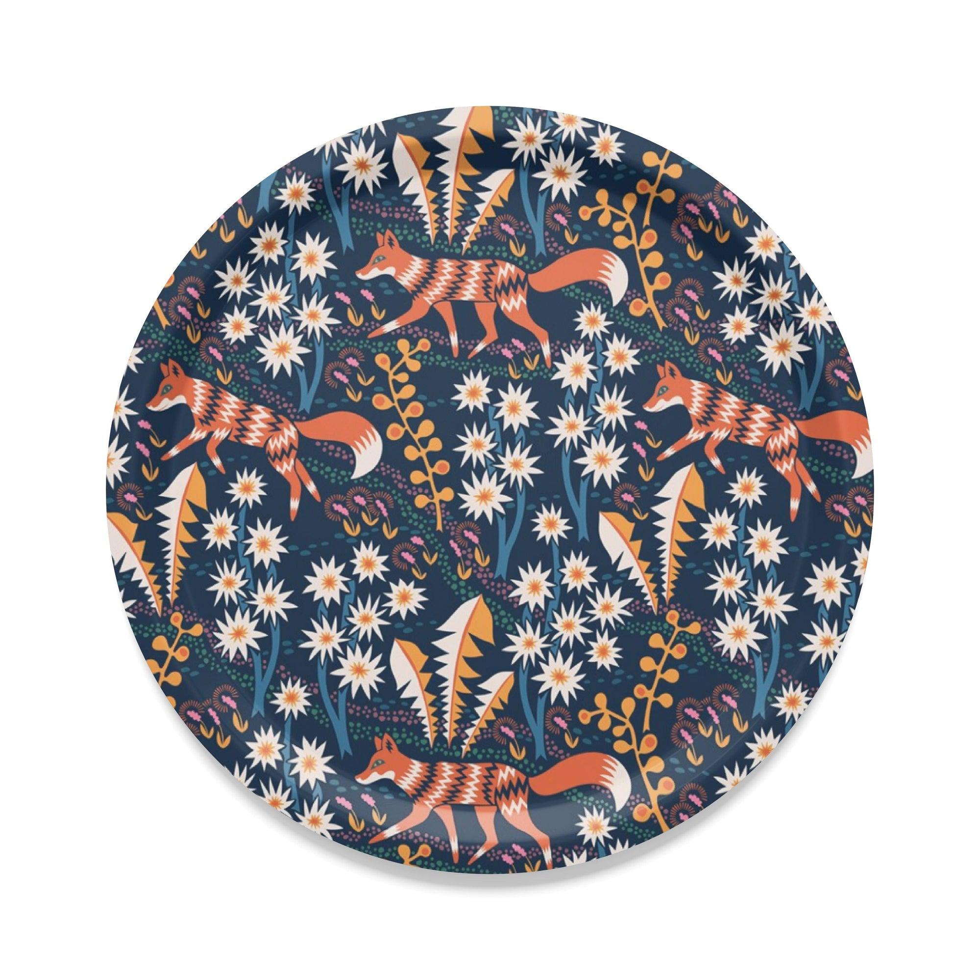 Stjärnspeja Rund Bricka 31 cm-Bricka-Arvidssons Textil-peaceofhome.se