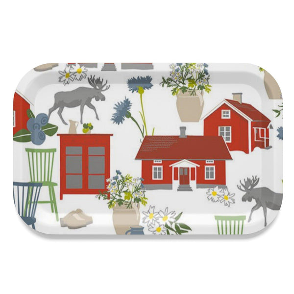 Strövtåg Bricka-Bricka-Arvidssons Textil-Vit-peaceofhome.se