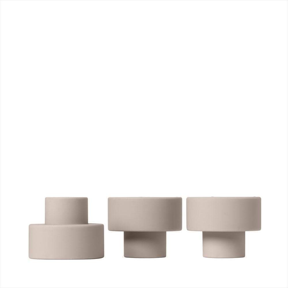 TRIO Set 3 ljushållare vändbara-Ljusstake-Blomus-peaceofhome.se