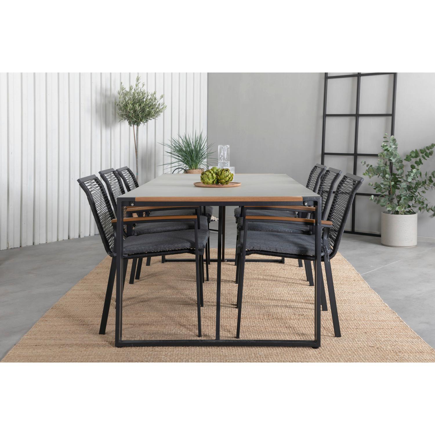 Texas Rektangulär Matgrupp-Table Set-Venture Home-peaceofhome.se