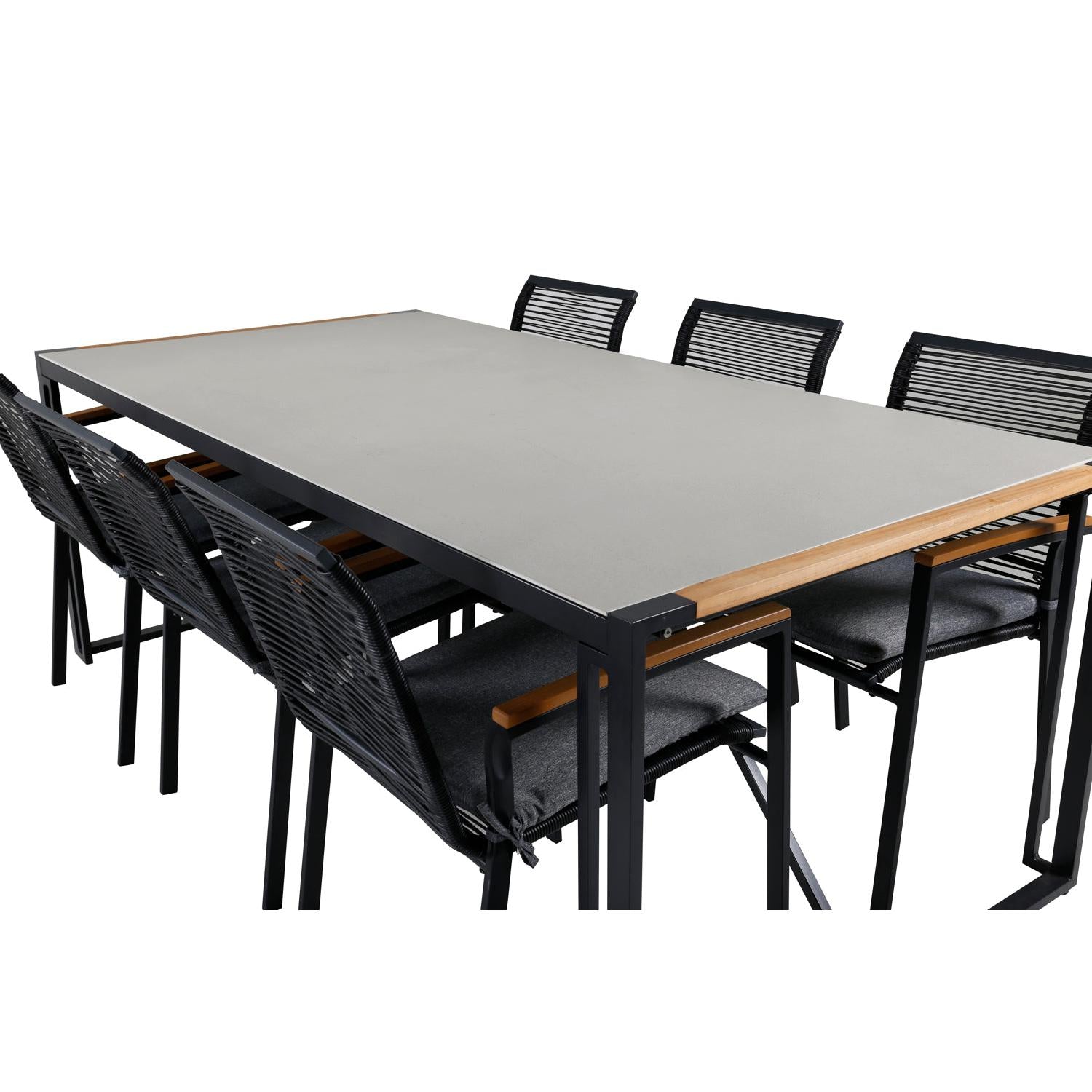 Texas Rektangulär Matgrupp-Table Set-Venture Home-peaceofhome.se
