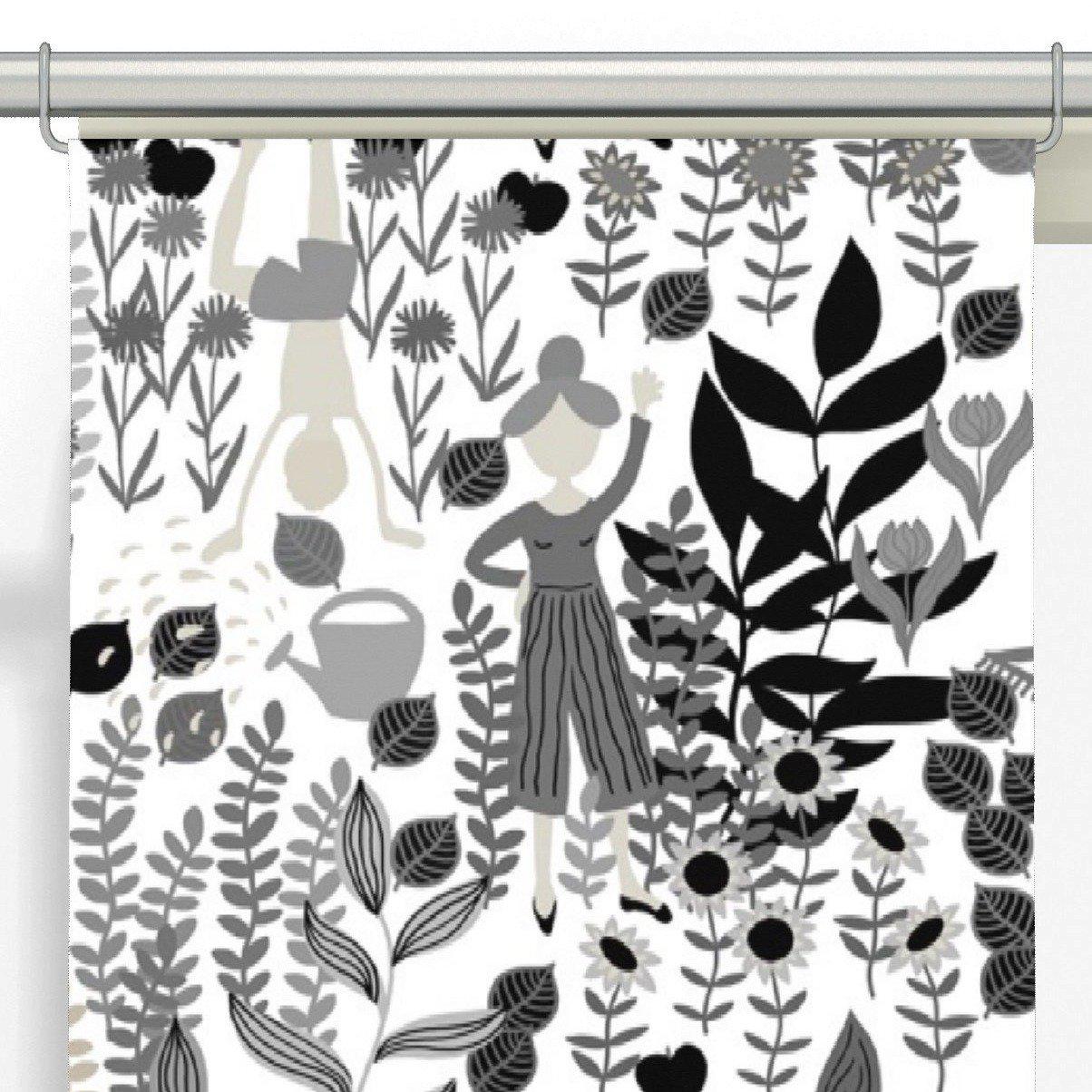 Trädgård Panelgardiner 2-pack-Panelgardin-Arvidssons Textil-peaceofhome.se