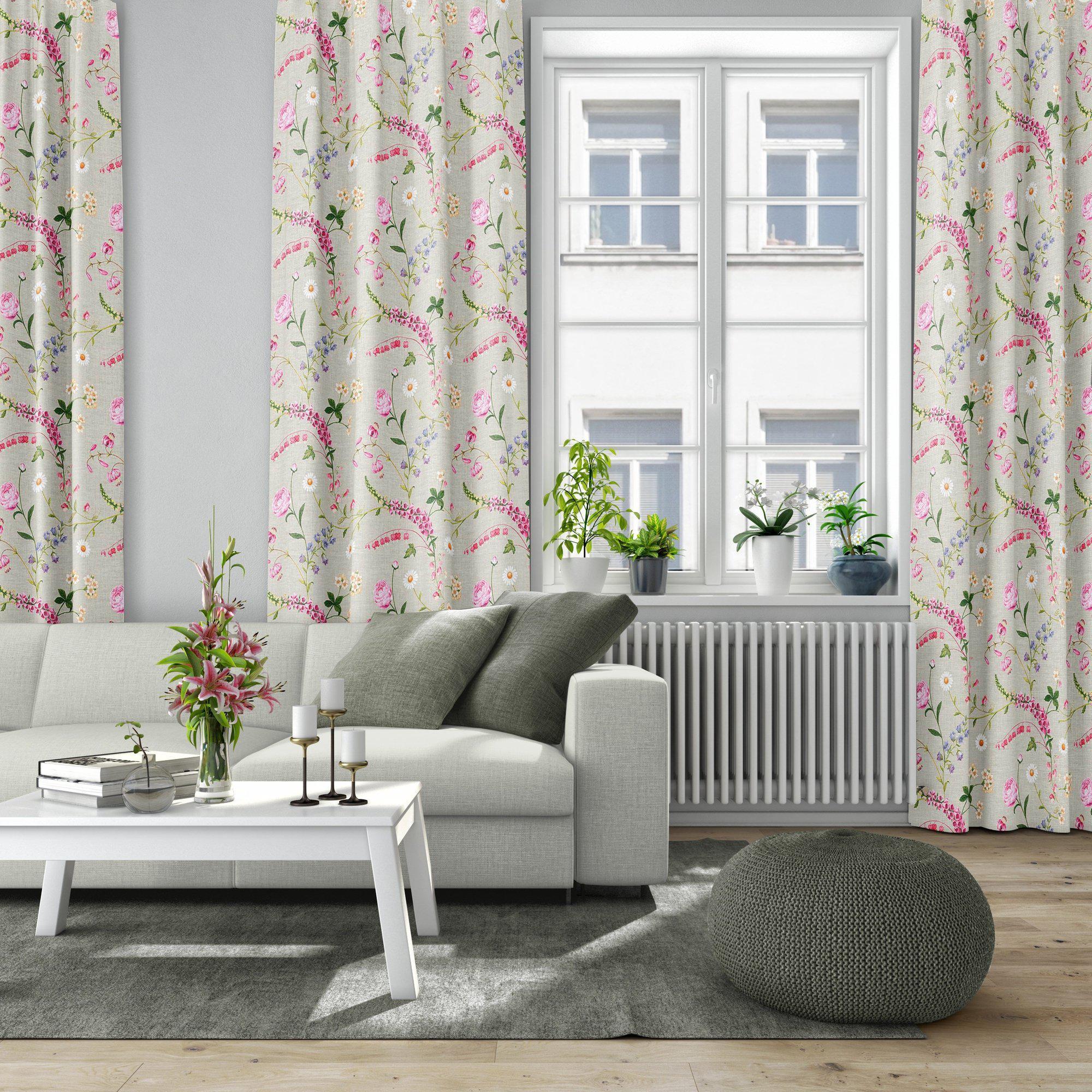 Trädgårdsblom Multibandslängd (1 St) Gardiner-Gardinlängd-Arvidssons Textil-peaceofhome.se