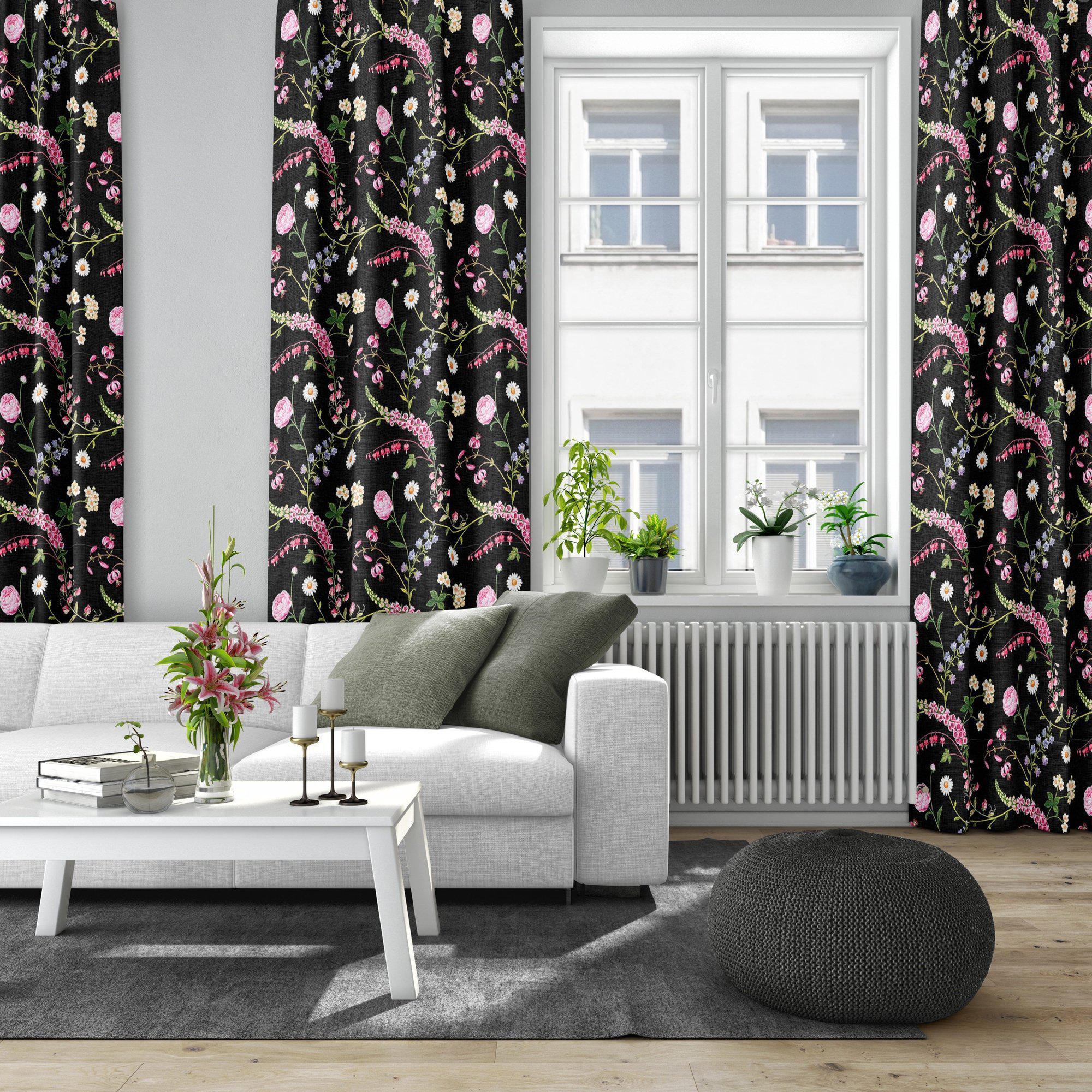 Trädgårdsblom Multibandslängd (1 St) Gardiner-Gardinlängd-Arvidssons Textil-peaceofhome.se