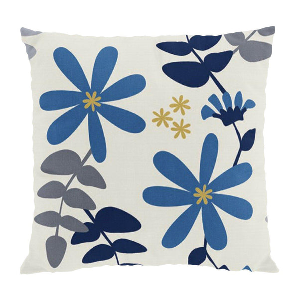 Under Solen Kuddfodral 47x47 cm-Kuddfodral-Arvidssons Textil-Vit-peaceofhome.se