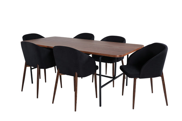 Uno Rektangulär Matgrupp-GR Dining Set-Venture Home-peaceofhome.se
