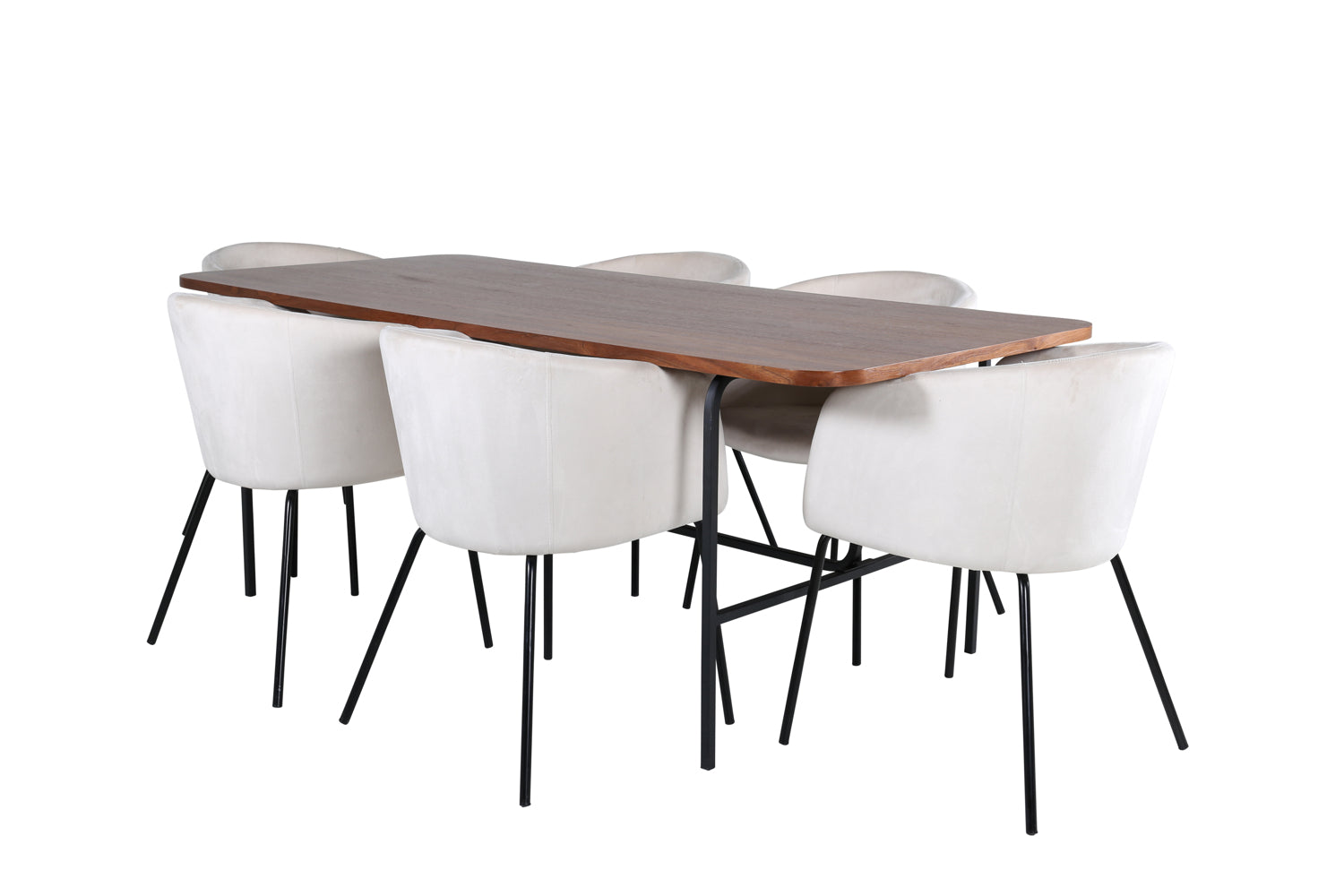 Uno Rektangulär Matgrupp-GR Dining Set-Venture Home-peaceofhome.se