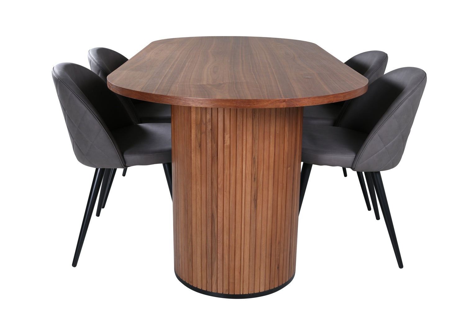 VELVET BIANCA Matbord 200x90 + 4 stolar-Venture Home-peaceofhome.se