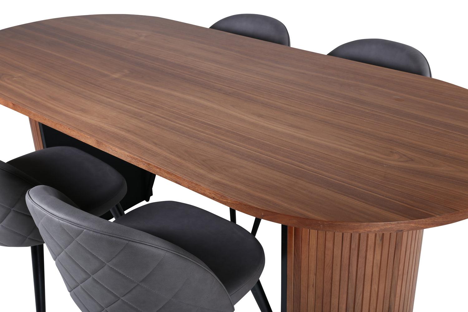 VELVET BIANCA Matbord 200x90 + 4 stolar-Venture Home-peaceofhome.se