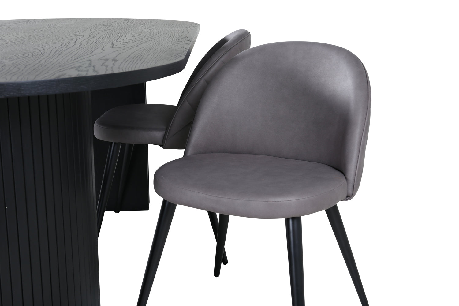 VELVET BIANCA Matbord 200x90 + 4 stolar-Venture Home-peaceofhome.se